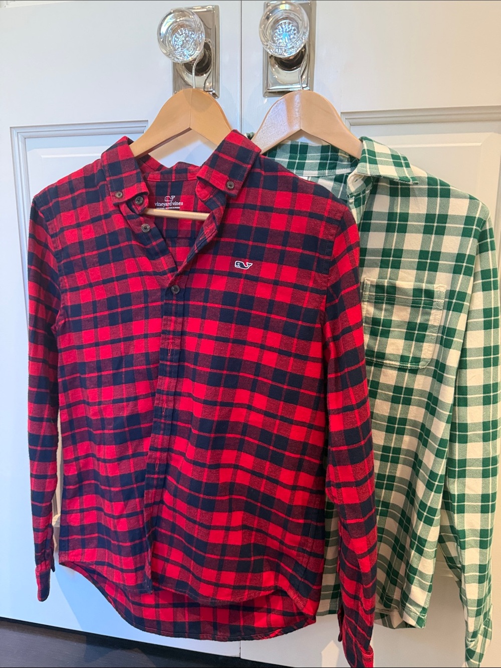 Boys Vineyard Vines & Hanna Andersson Plaid Shirt Bundle